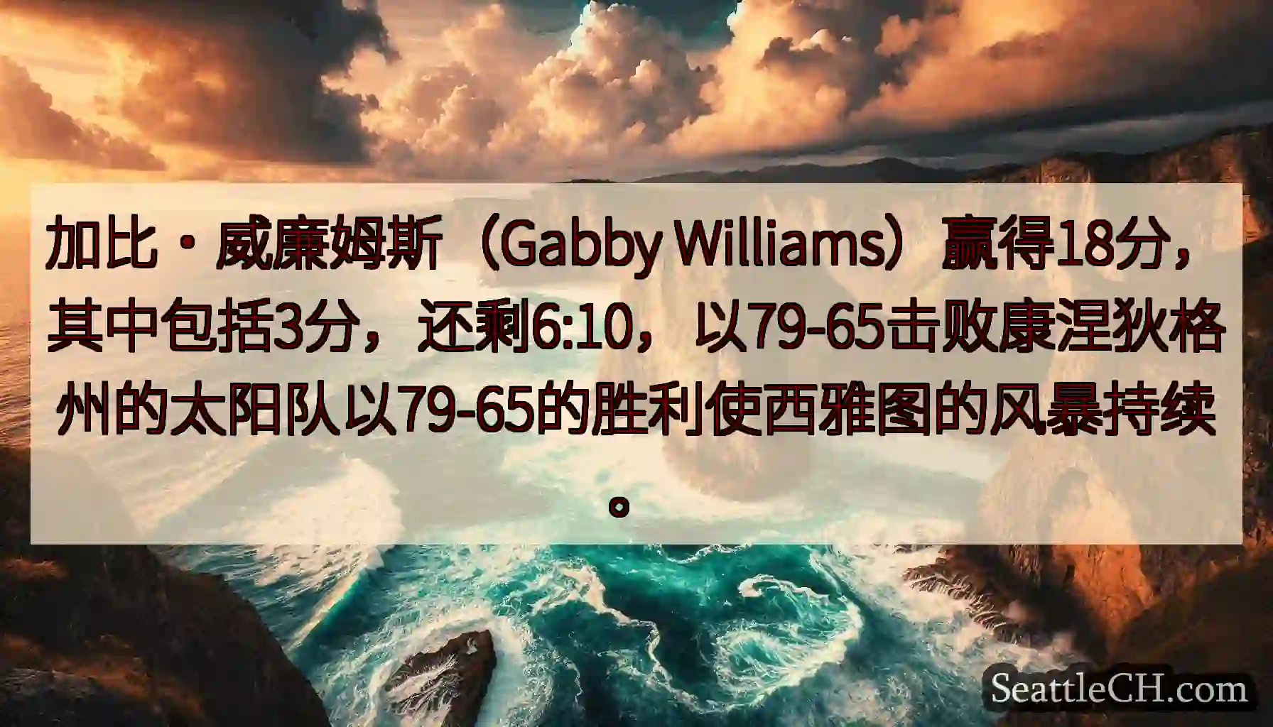 加比·威廉姆斯（Gabby