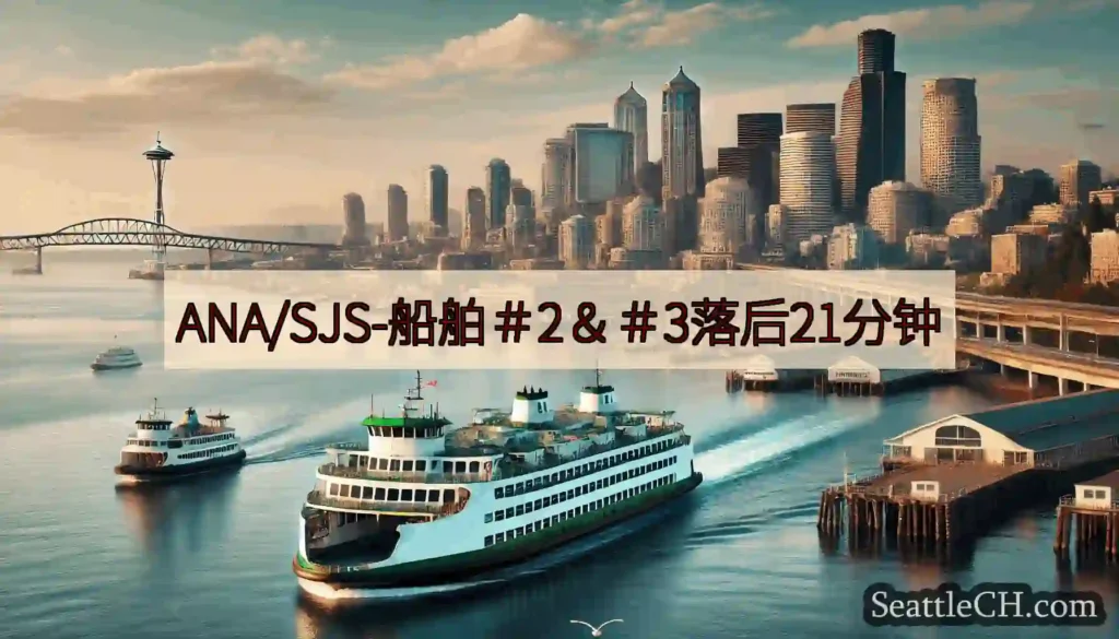 ANA/SJS-船舶＃2＆＃3落后21分钟https://wsdot.com/ferries/sch