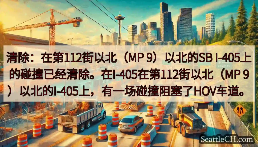 清除：在第112街以北（MP 9）以北的SB