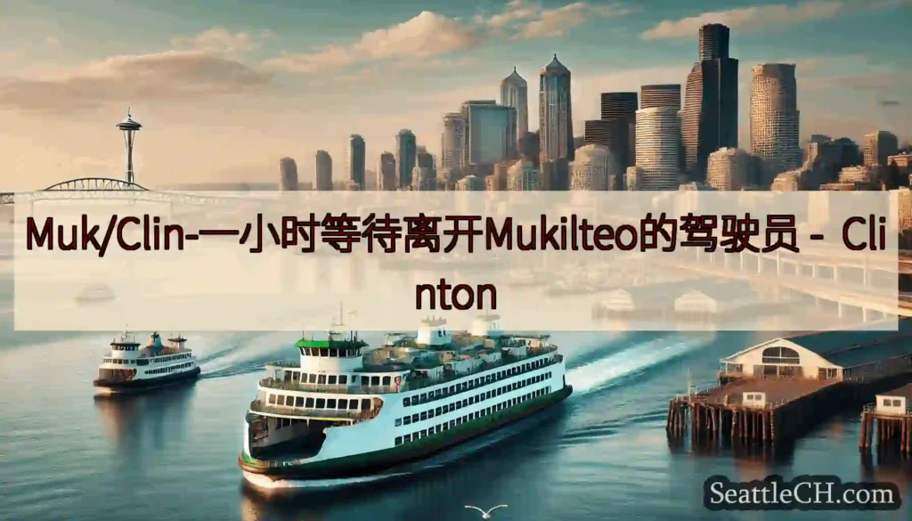 Muk/Clin-一小时等待离开Mukilteo的驾驶员 - Clinton