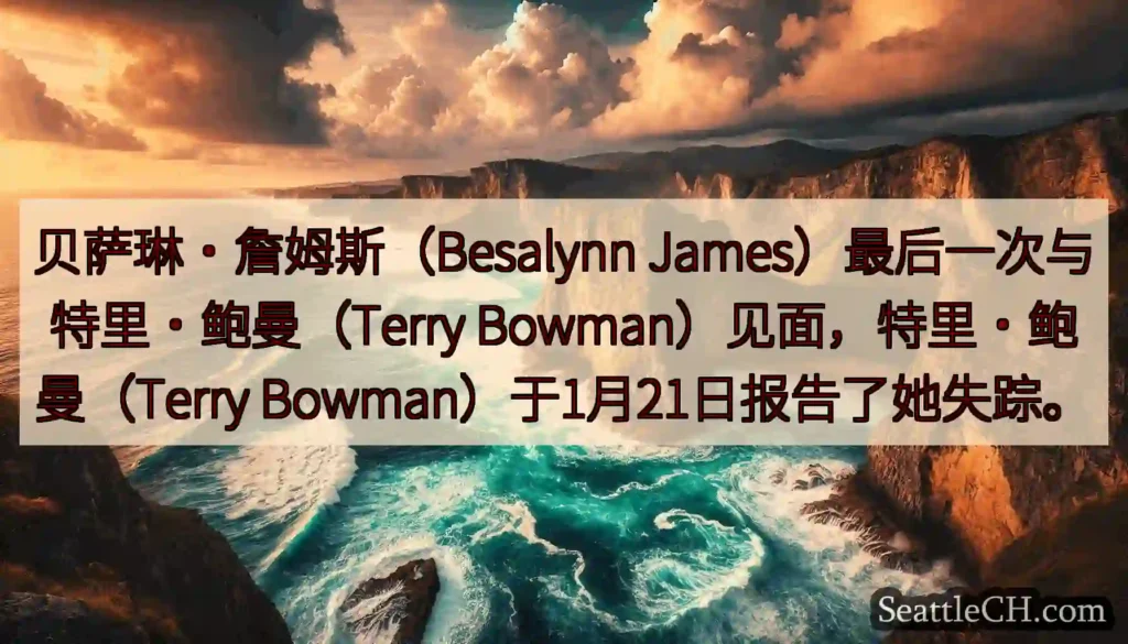 贝萨琳·詹姆斯（Besalynn James）最后一次与特里·鲍曼（Terry