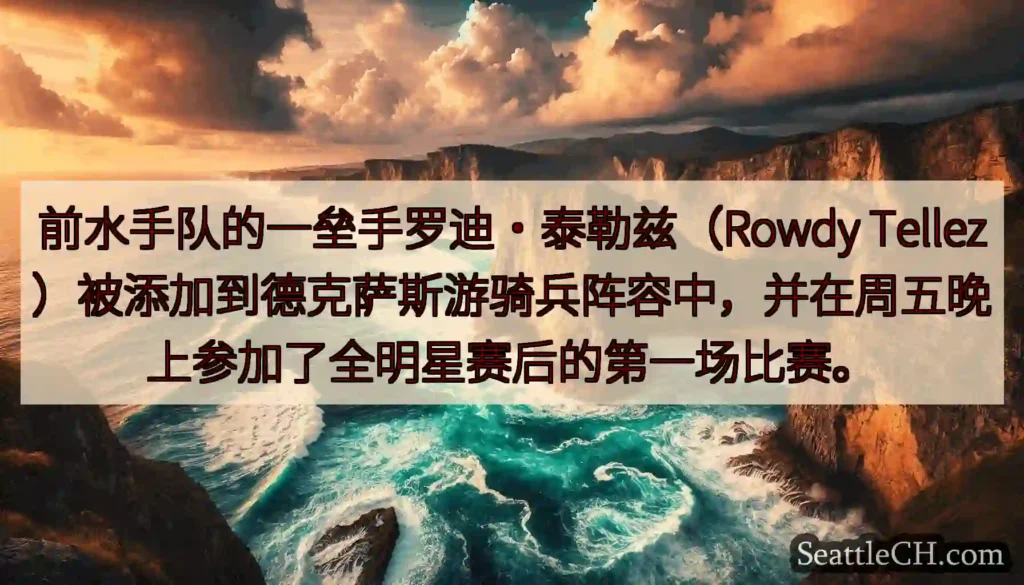 前水手队的一垒手罗迪·泰勒兹（Rowdy