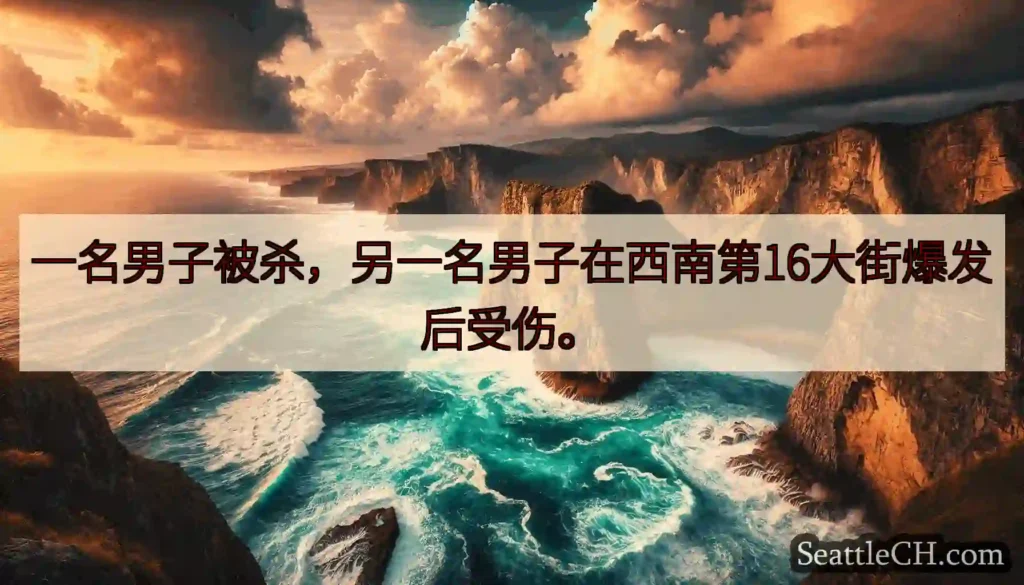 一名男子被杀，另一名男子在西南第16大街爆发后受伤。