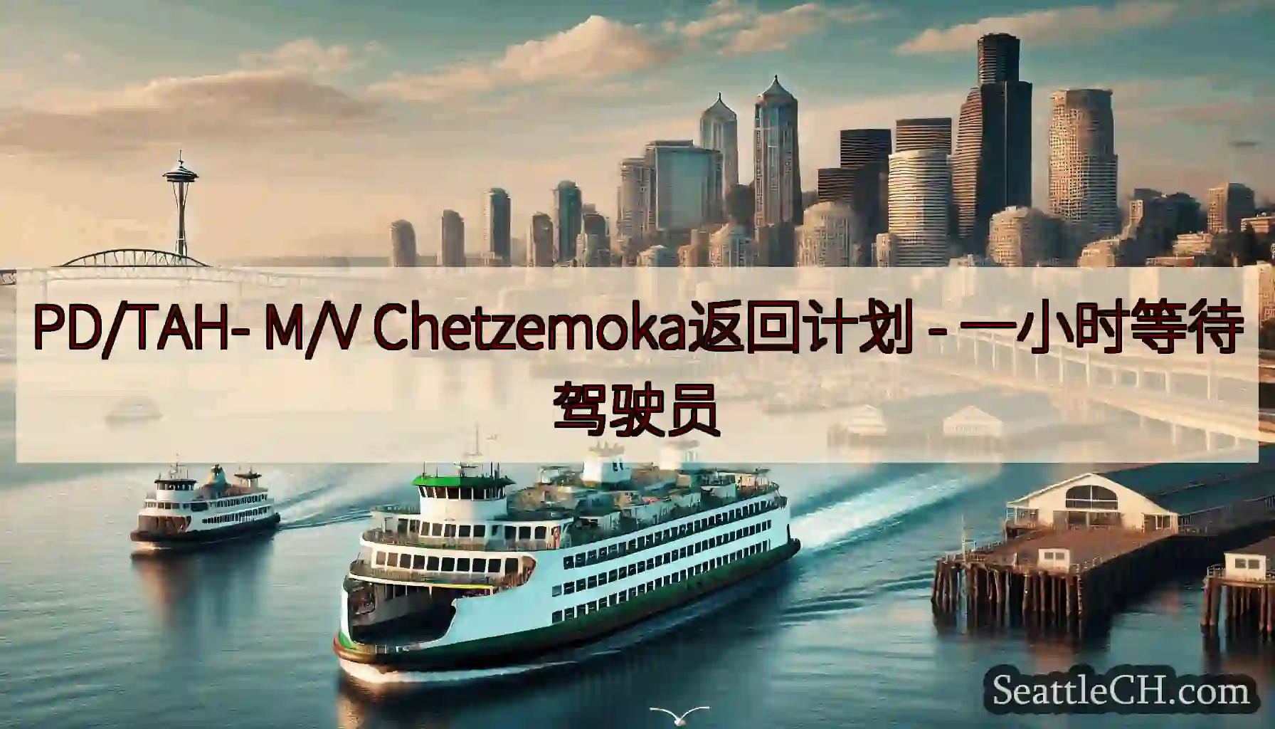 PD/TAH- M/V Chetzemoka返回计划 -