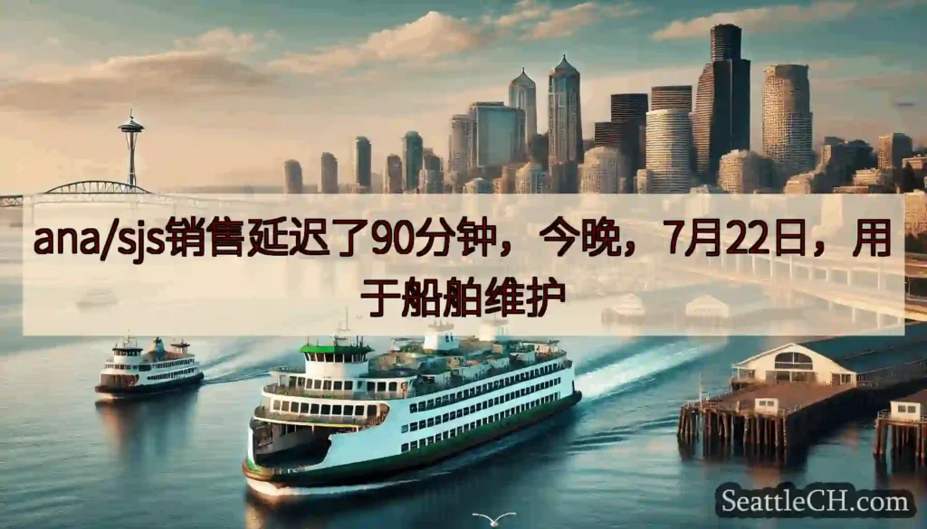 ana/sjs销售延迟了90分钟，今晚，7月22日，用于船舶维护