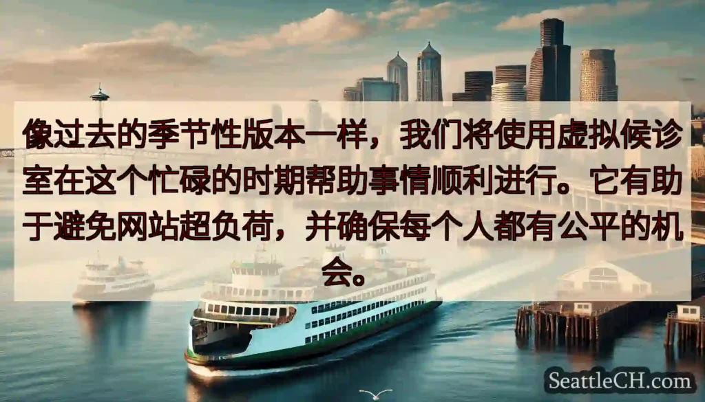 像过去的季节性版本一样，我们将使用虚拟候诊室在这个忙碌的时期帮助事情顺利进行。它有助于避免网站超负荷