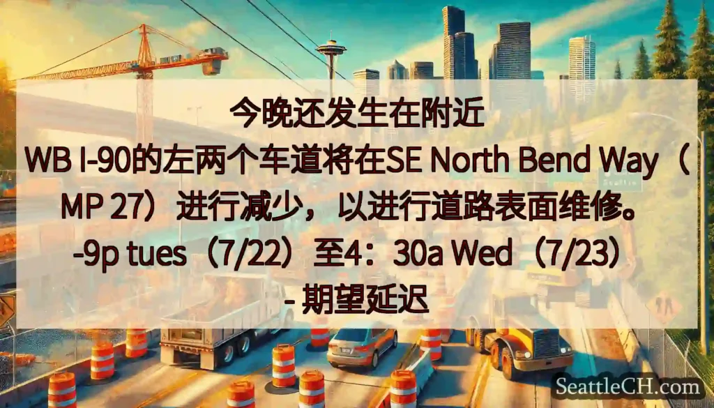 今晚还发生在附近