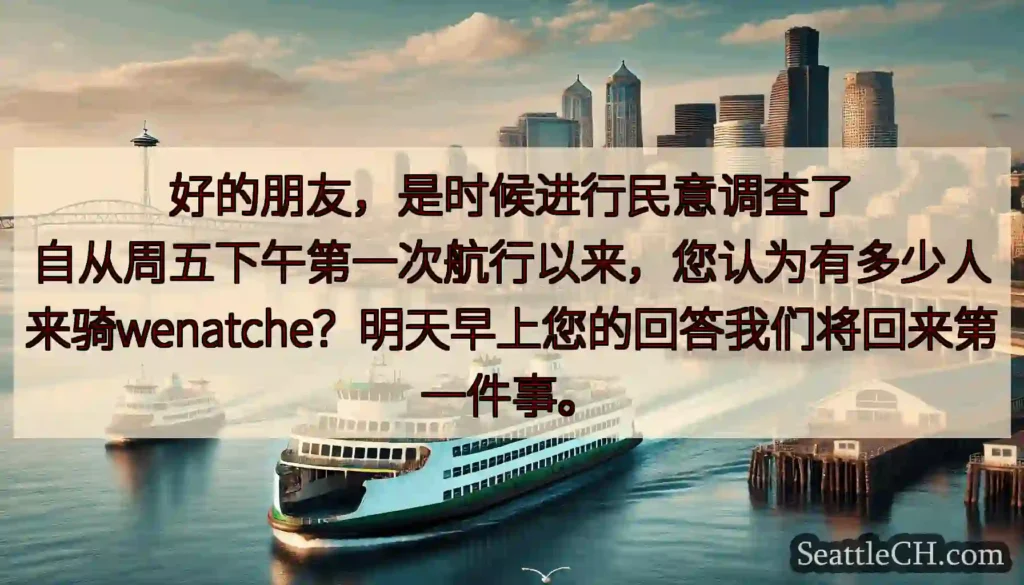 好的朋友，是时候进行民意调查了