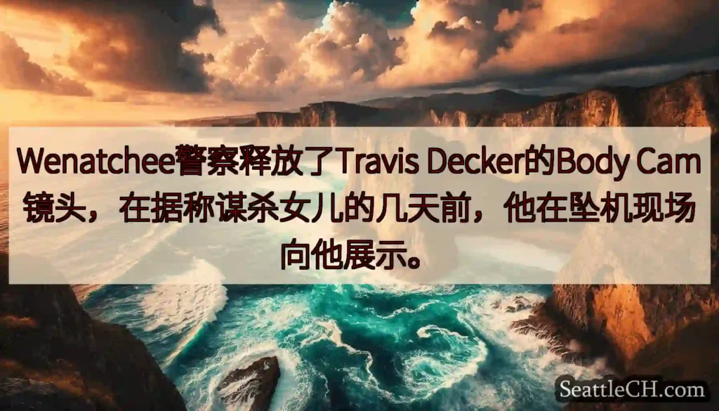 Wenatchee警察释放了Travis Decker的Body