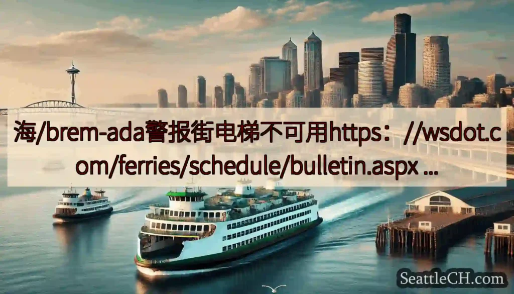 海/brem-ada警报街电梯不可用https：//wsdot.com/ferries/schedu
