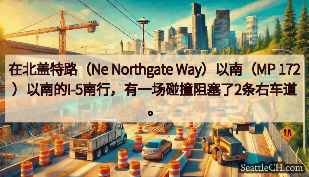 在北盖特路（Ne Northgate Way）以南（MP