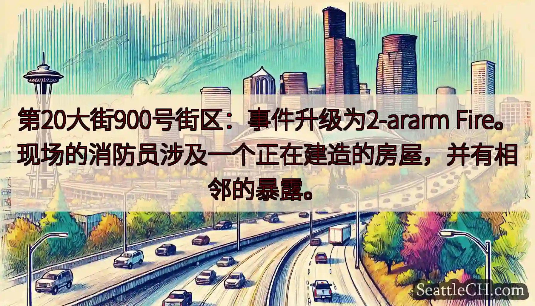 第20大街900号街区：事件升级为2-ararm