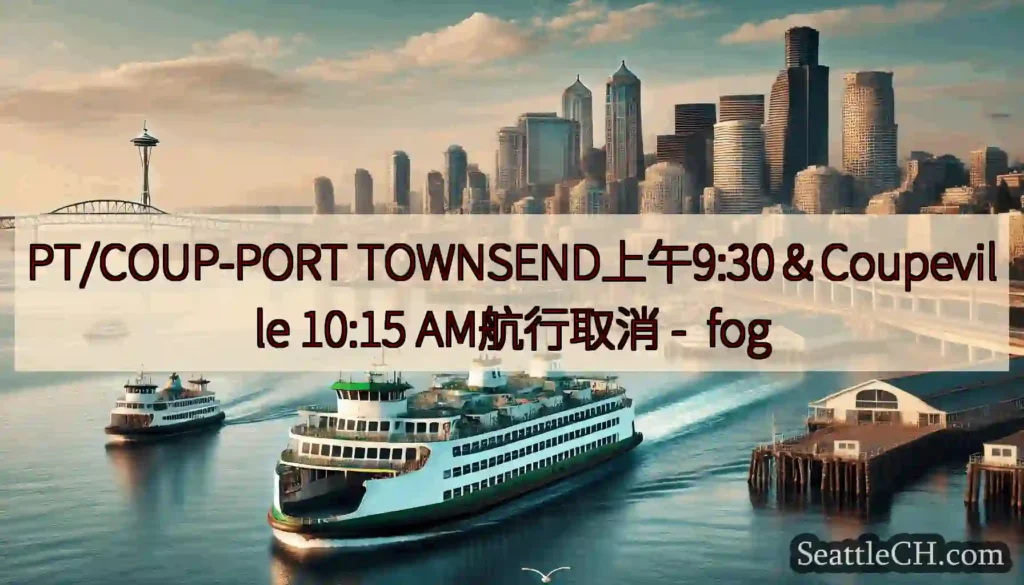 PT/COUP-PORT TOWNSEND上午9:30＆Coupeville 10:15