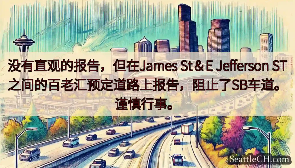 没有直观的报告，但在James St＆E Jefferson