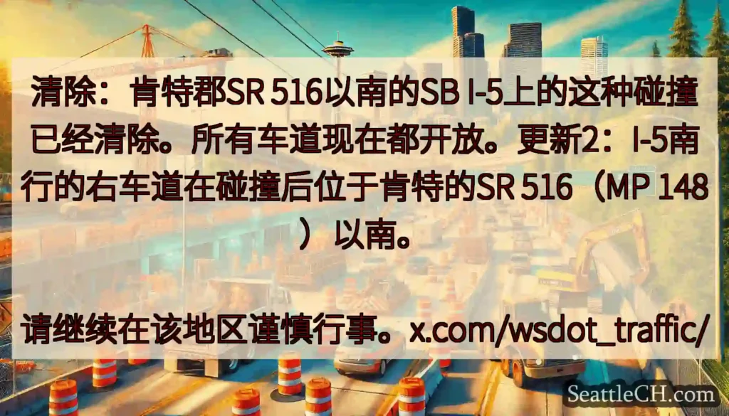 清除：肯特郡SR 516以南的SB