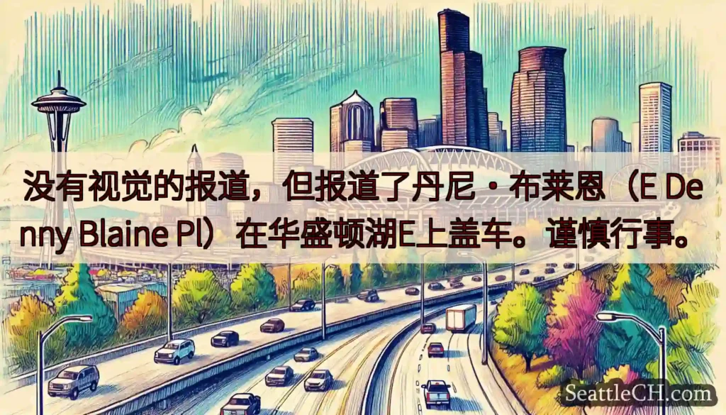 没有视觉的报道，但报道了丹尼·布莱恩（E Denny Blaine