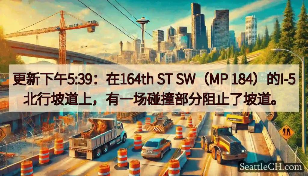 更新下午5:39：在164th ST SW（MP