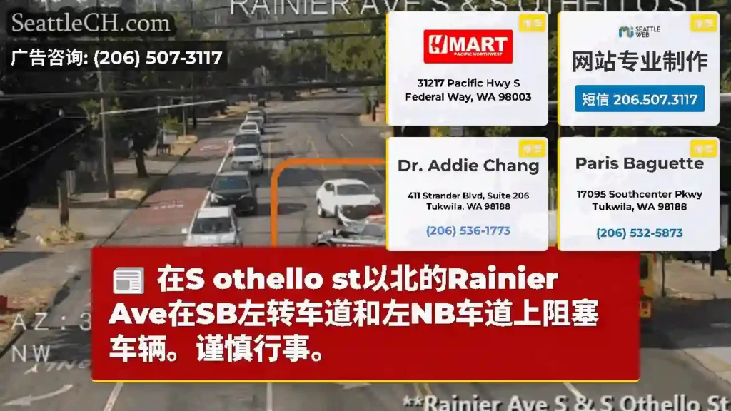 在S othello st以北的Rainier