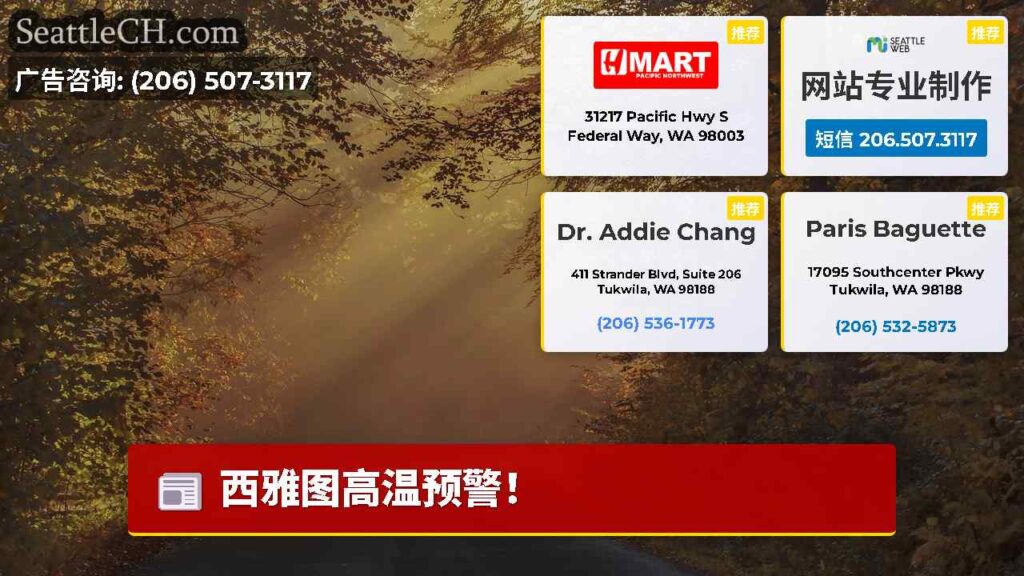 西雅图高温预警！