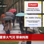 夏季大气河 带来阵雨