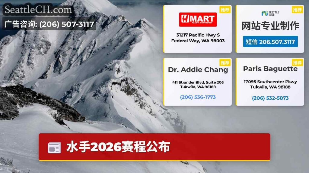 水手2026赛程公布