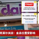 克莱尔关店：金县位置受影响