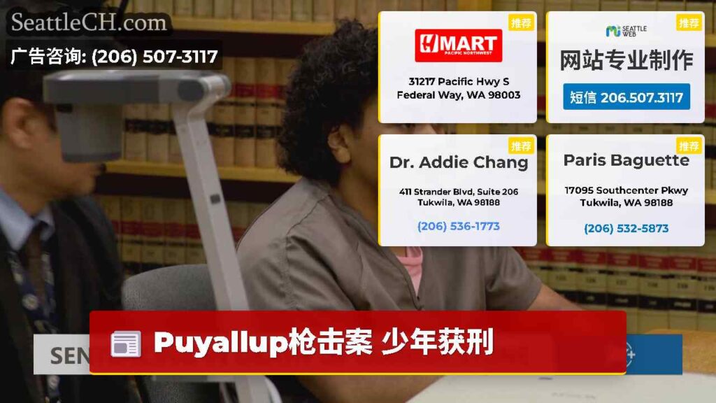 Puyallup枪击案 少年获刑