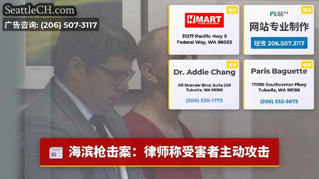 海滨枪击案：律师称受害者主动攻击