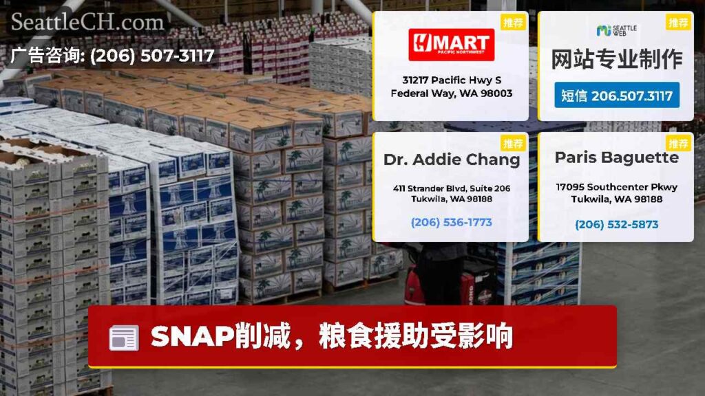 SNAP削减，粮食援助受影响