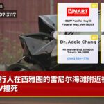 行人在西雅图的雷尼尔海滩附近被SUV撞死