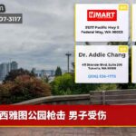 西雅图公园枪击 男子受伤