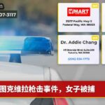 图克维拉枪击事件，女子被捕
