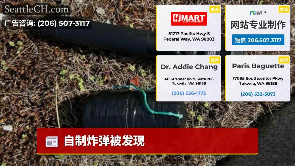 自制炸弹被发现