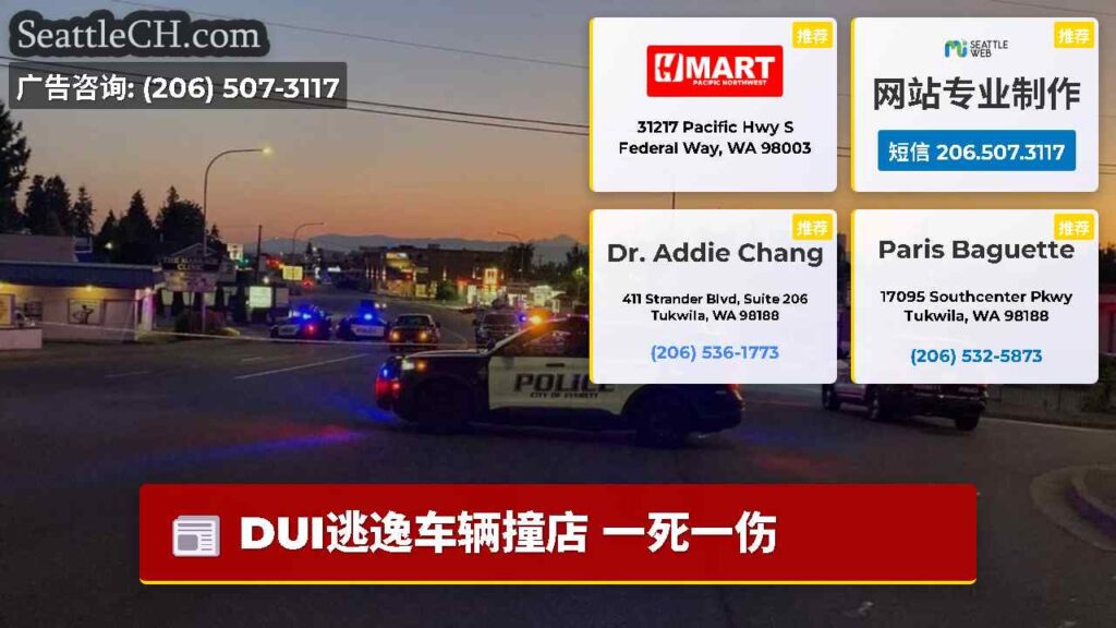 DUI逃逸车辆撞店 一死一伤