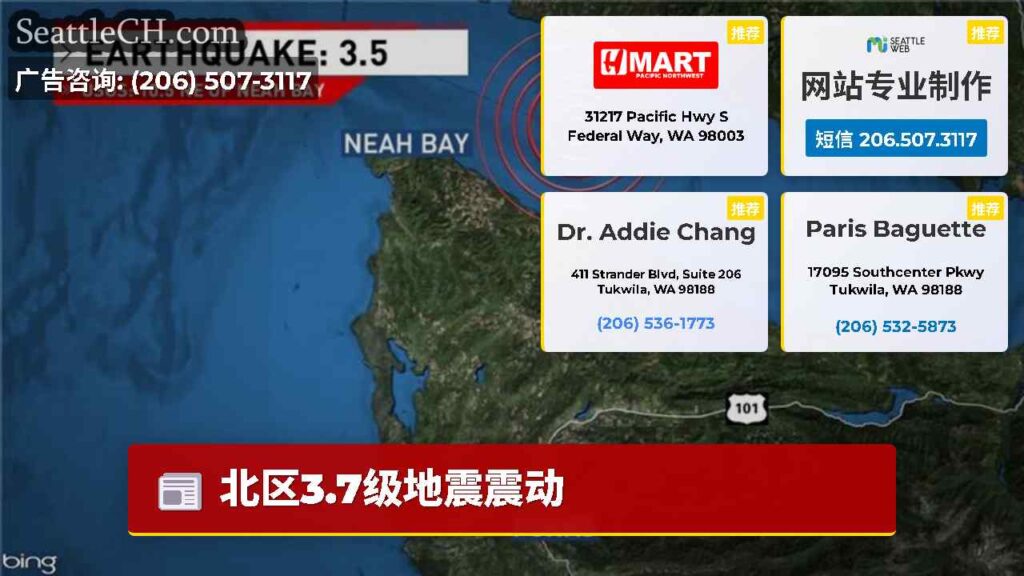 北区3.7级地震震动