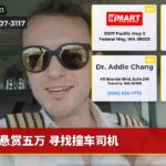 悬赏五万 寻找撞车司机