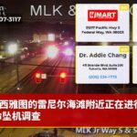 西雅图的雷尼尔海滩附近正在进行的致命坠机调查