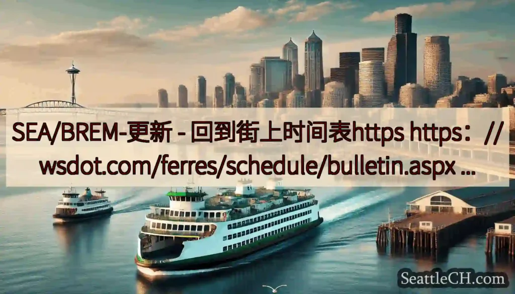 SEA/BREM-更新 - 回到街上时间表https