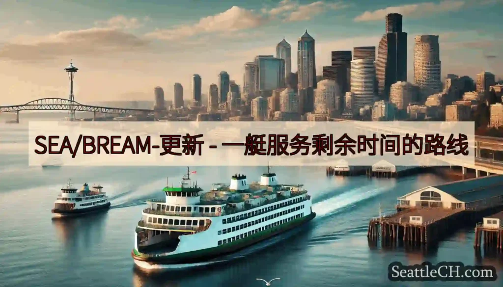 SEA/BREAM-更新 - 一艇服务剩余时间的路线