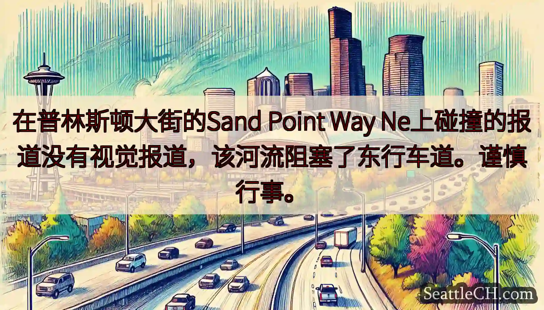 在普林斯顿大街的Sand Point Way
