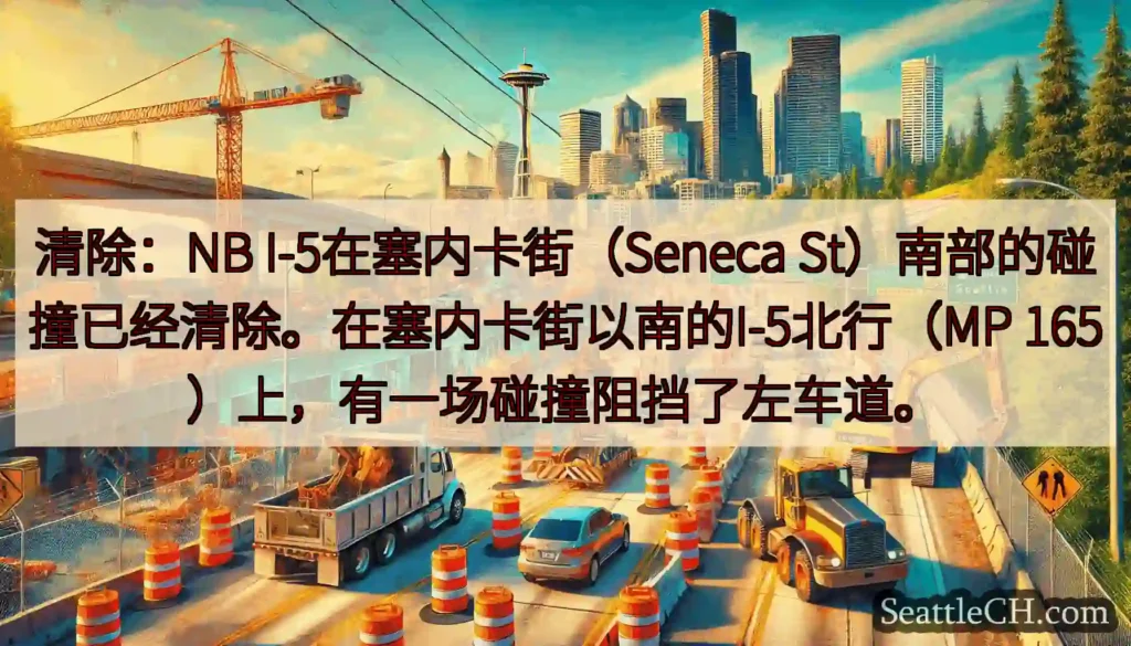清除：NB I-5在塞内卡街（Seneca
