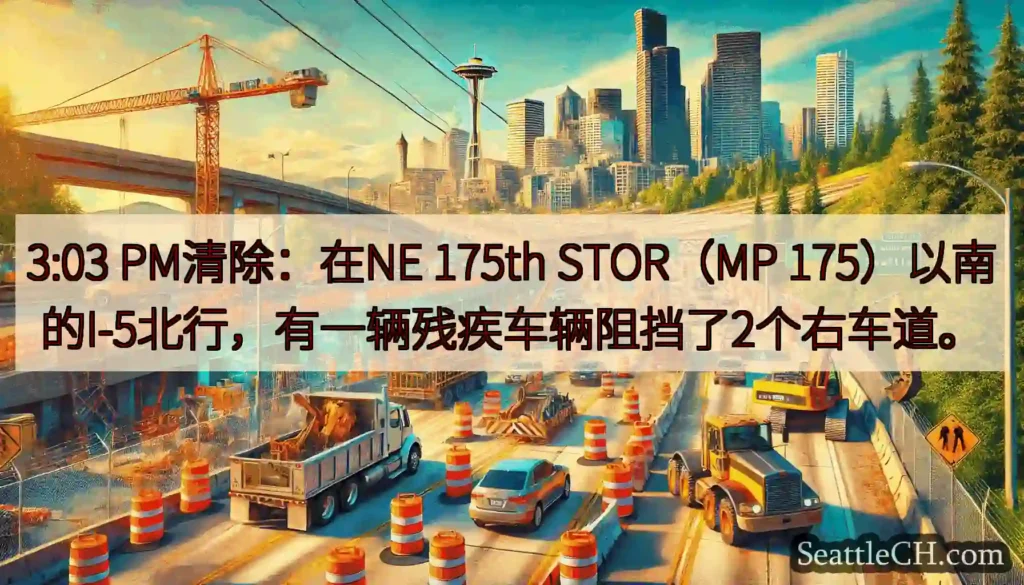 3:03 PM清除：在NE 175th STOR（MP