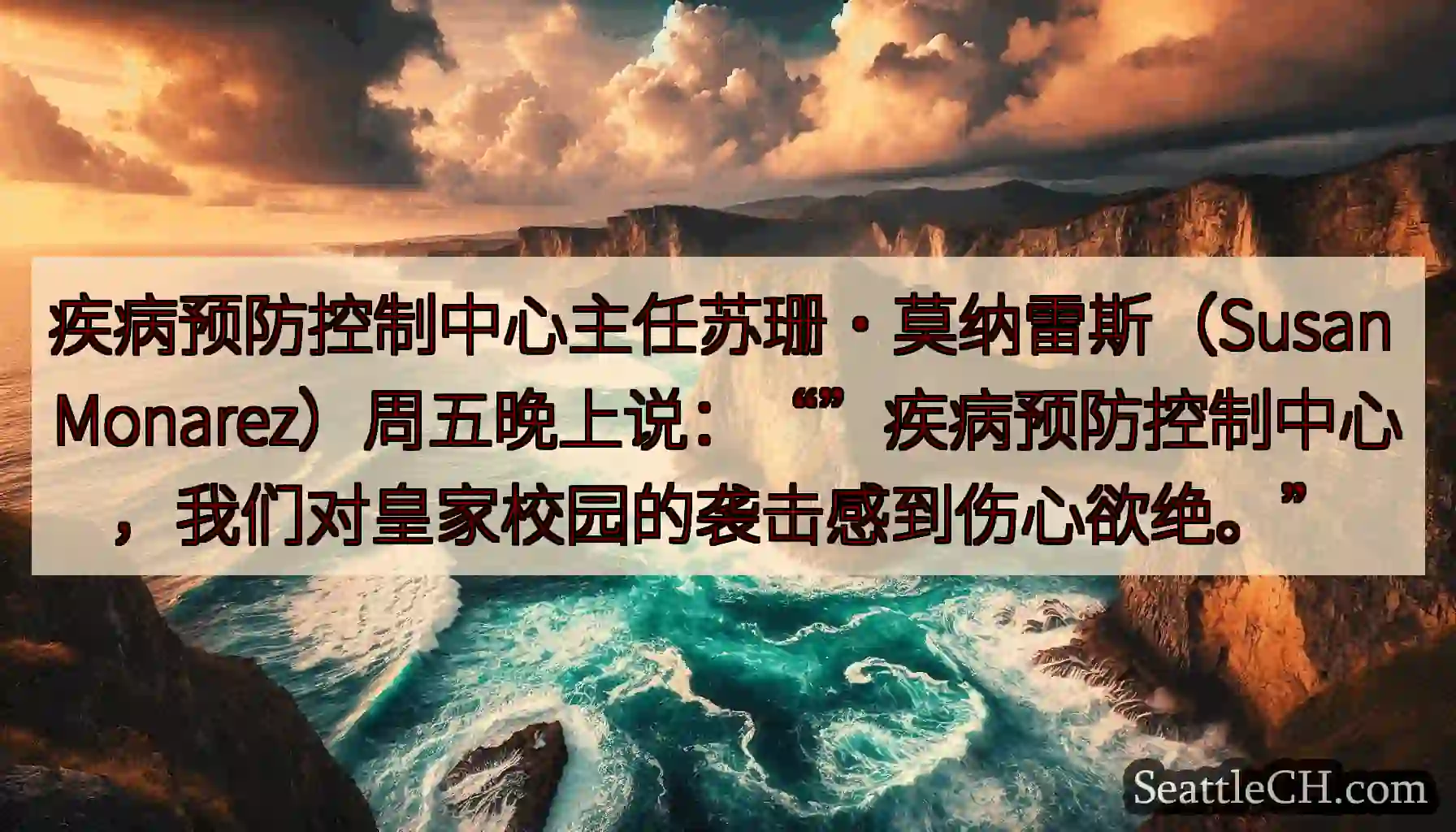 疾病预防控制中心主任苏珊·莫纳雷斯（Susan