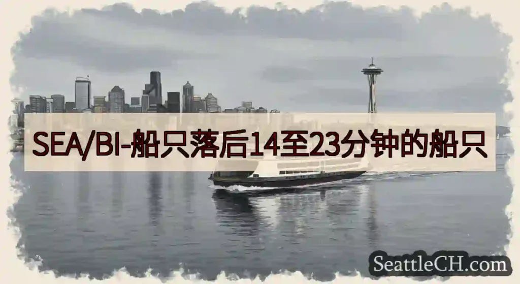 SEA/BI-船只落后14至23分钟的船只https://wsdot.com/ferries/sch