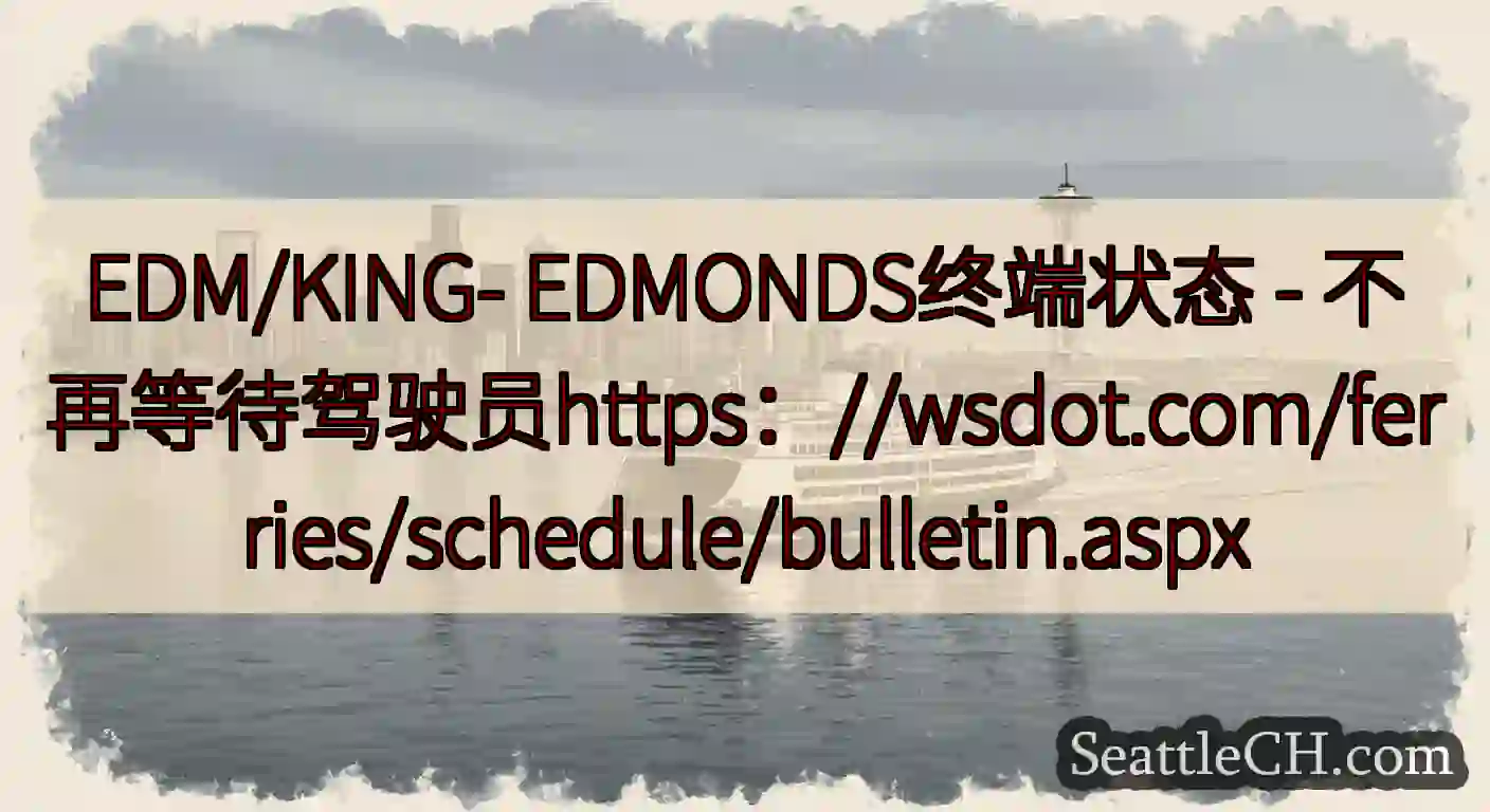 EDM/KING- EDMONDS终端状态 -