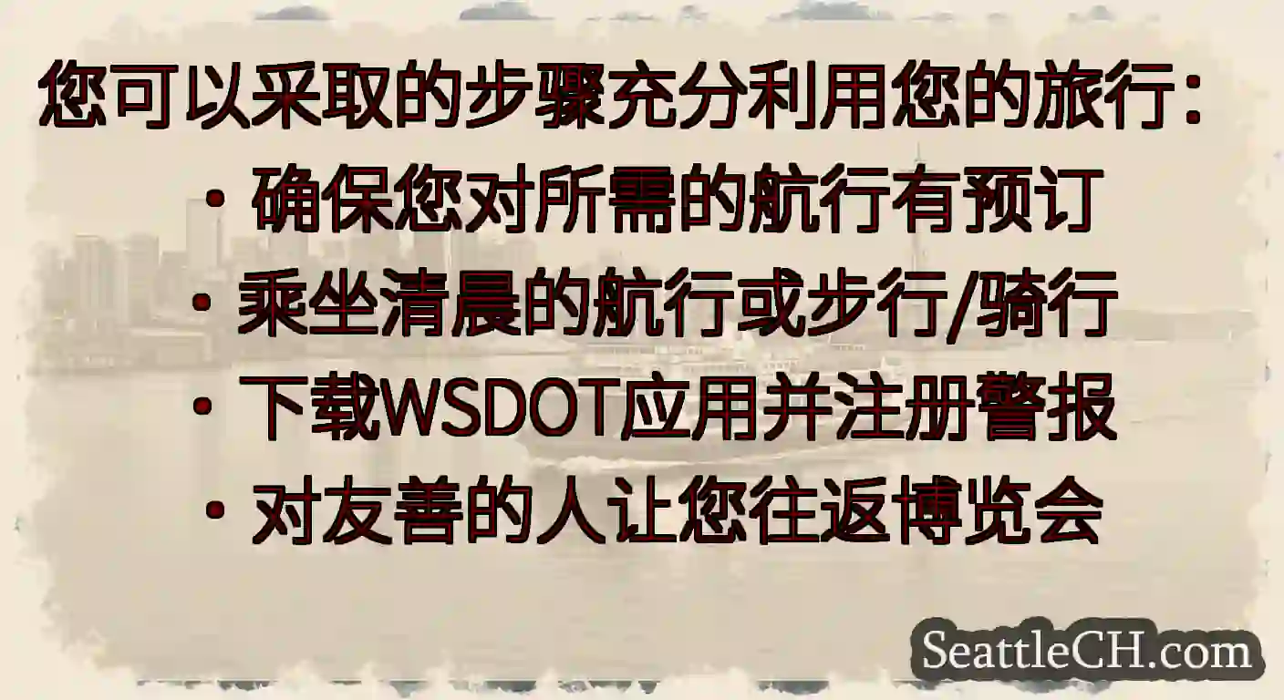 您可以采取的步骤充分利用您的旅行：