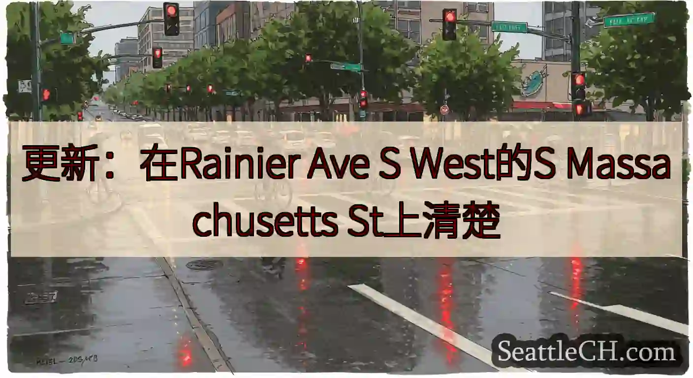 更新：在Rainier Ave S West的S Massachusetts St上清楚