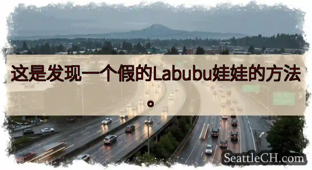 这是发现一个假的Labubu娃娃的方法。