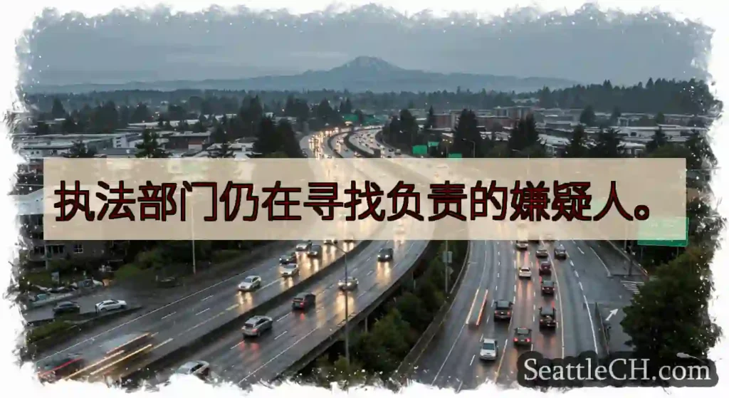 执法部门仍在寻找负责的嫌疑人。