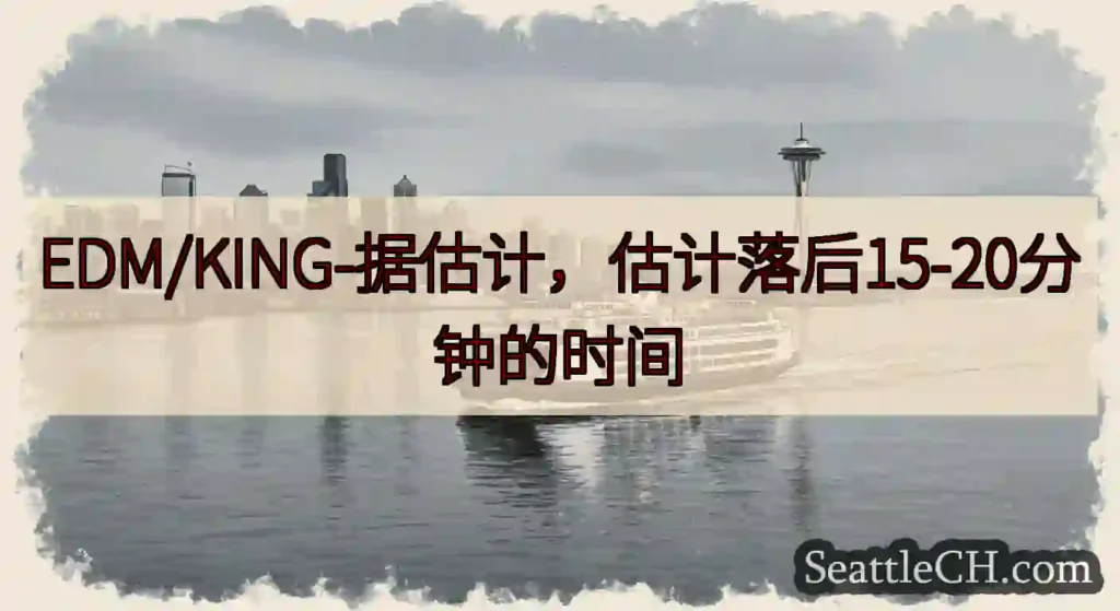 EDM/KING-据估计，估计落后15-20分钟的时间